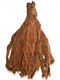 Botte de feuilles de tabac brut et naturel Burley Brun